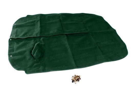 Tonneau Cover - Green Mohair without Headrests - LHD - 822061MOHGREEN